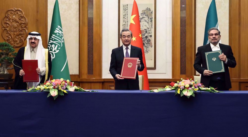 China: Iran-Saudi pact key for region to get rid of foreign interference