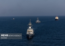 Photos: Iran-China-Russia joint naval drill in Oman Sea  <img src="https://cdn.theiranproject.com/images/picture_icon.png" width="16" height="16" border="0" align="top">