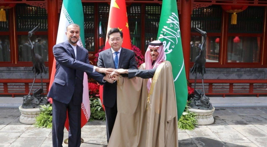 Iranian, Chinese, Saudi top diplomats hold talks