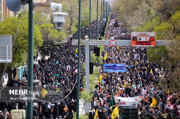 Iranians stage rallies nationwide to mark Intl. Quds Day