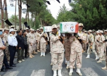 Photos: Funeral procession of martyrs of Saravan terrorist attack  <img src="https://cdn.theiranproject.com/images/picture_icon.png" width="16" height="16" border="0" align="top">