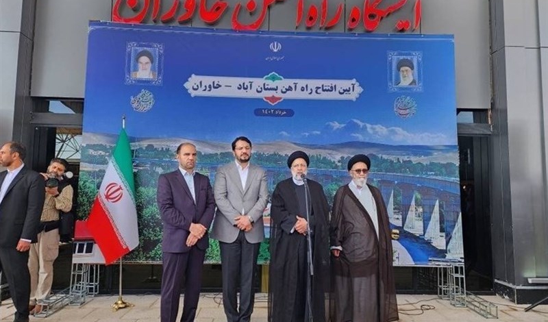 New railway inaugurated inNorthwest Iran