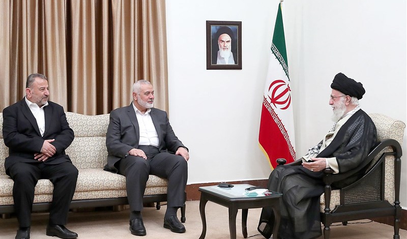 Leader underlines Irans unflinching support for Palestinian cause