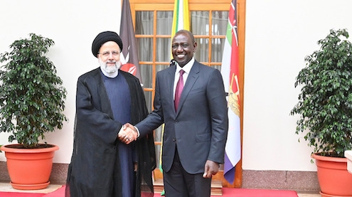 Iran, Kenya eye 10-fold rise in economic ties, says President Raisi