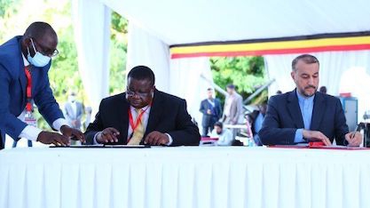 Iran, Uganda ink 4 coop agreements during Raisi Africa tour