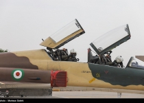 Iran Air Force employs modern missiles in war game