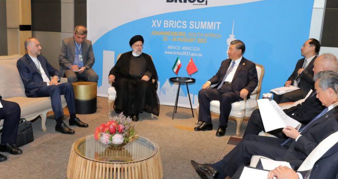 China and India willing to boost cooperation with Iran after BRICS nod