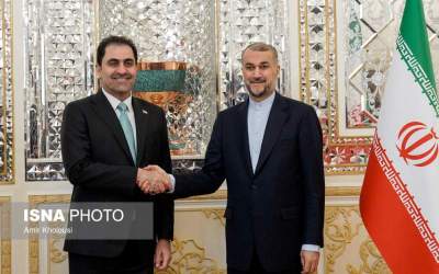 گزارش تصویری: دیدارهای وزیر امور خارجه با هیأت تجمع علمای لبنان و نایب‌رئیس مجلس عراق