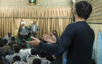 دیدار امام جمعه قزوین با دانشجویان غیرایرانی