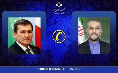 Iran, Turkmenistan FMs call for bolstering mutual ties