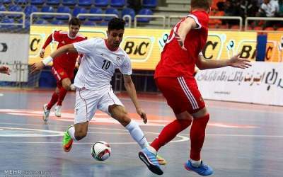 Iran futsal team beats Russia in friendly