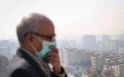 تداوم آلودگی هوای تهران/ ۳ منطقه در وضعیت قرمز