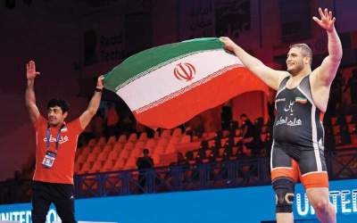 قهرمانی سنگین وزن ۲۰ ساله ایران در زاگرب/ هدایتی مدعی المپیک شد