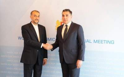 وزیران امور خارجه ایران و گرجستان دیدار کردند