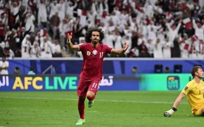 Qatar beat Tajikistan to reach Asian Cup Round of 16