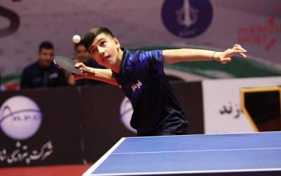 Iranian teenager tops world table tennis rankings
