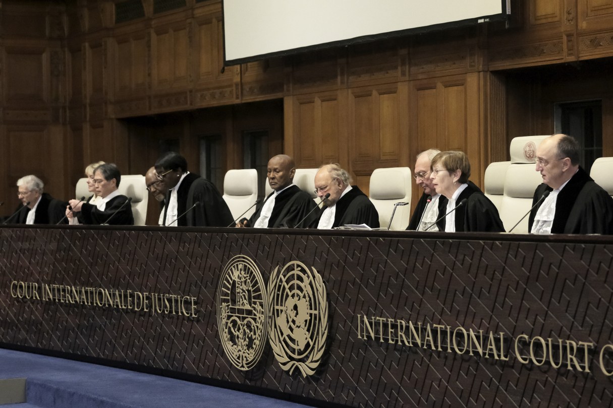 جلسه اعلام نظر دیوان بین المللی دادگستری (ICJ) در شکایت آفریقای جنوبی علیه اسرائیل