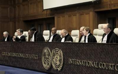 جلسه اعلام نظر دیوان بین المللی دادگستری (ICJ) در شکایت آفریقای جنوبی علیه اسرائیل