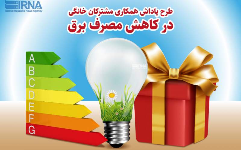 کاهش مصرف برق مشترکان خانگی