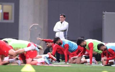 Team Melli to prepare for upcoming match behind closed doors