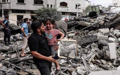 کوچ اجباری در غزه