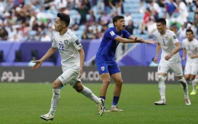 Uzbekistan break down Thailand to reach Asian Cup last eight