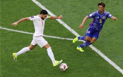 پیروزی تیم ملی فوتبال ایران برابر ژاپن