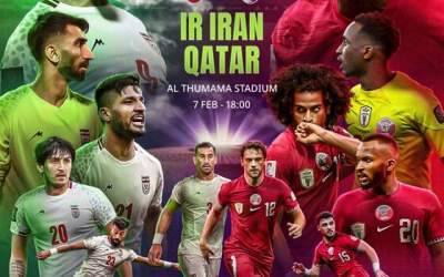 Iran vs Qatar – AFC Asian Cup 2023 semifinal