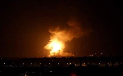 انفجار در پایگاه نظامیان آمریکایی در شرق سوریه