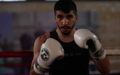 Iranian boxing fighter Ali Habibinejad