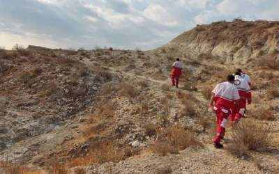 جست‌وجوی هلال احمر برای یافتن ۱۰ مفقودی در کویر اصفهک طبس
