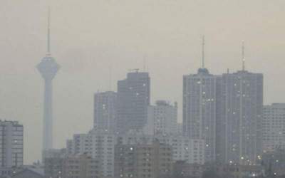 هشدار انباشت آلاینده‌ها در مرکز و جنوب استان تهران