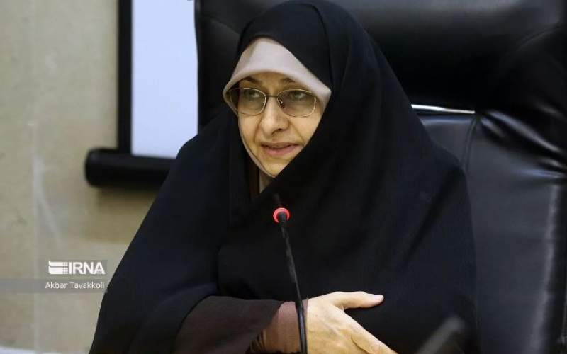 Iran’s Deputy President for Women and Family Affairs Ensieh Khaz’ali