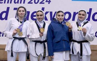 Iranian female taekwondo athletes