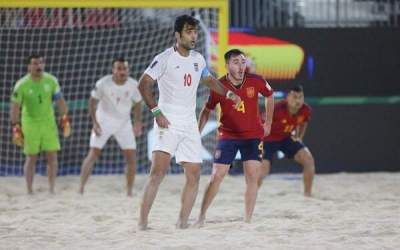 Iran beach soccer team