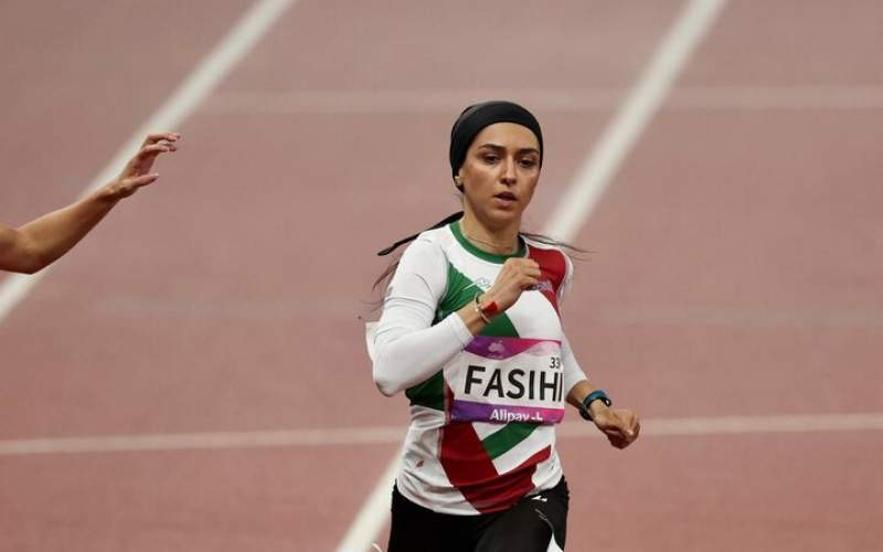 Iranian sprinter Farzaneh Fasihi