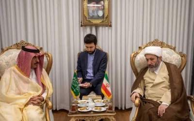 head of ICRO and Saudi ambassador to Iran