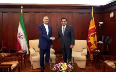 Iran’s Foreign Minister Hossein Amirabdollahian and Sri Lanka Foreign minister Ali Sabry
