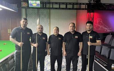 Iranian snooker players