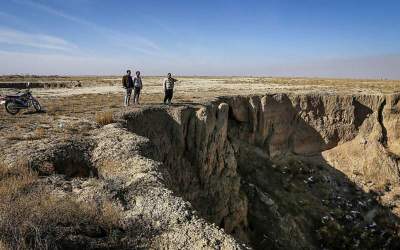 کاهش سطح آب‌های زیرزمینی در ایران