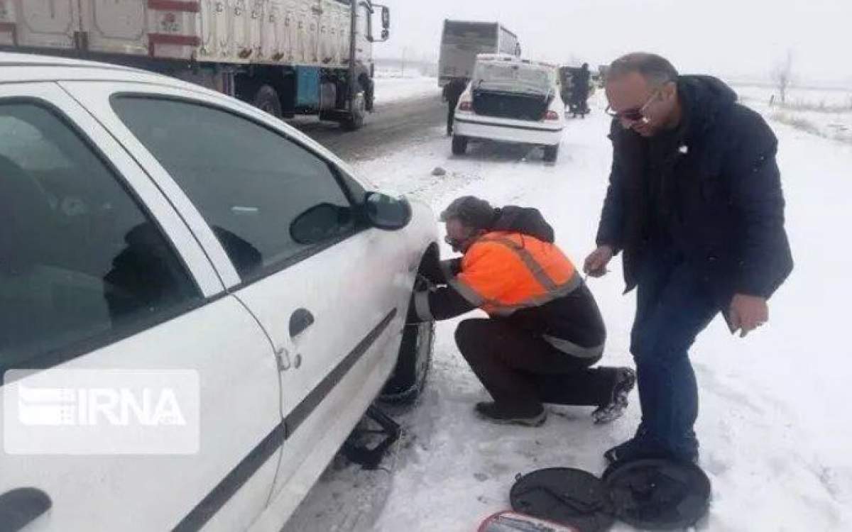 تردد بدون زنجیر چرخ ممنوع