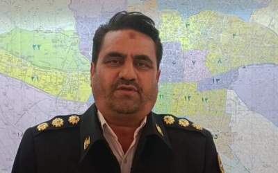 سرهنگ سید ابوالفضل موسوی‌پور رئیس پلیس راهنمایی و رانندگی تهران بزرگ
