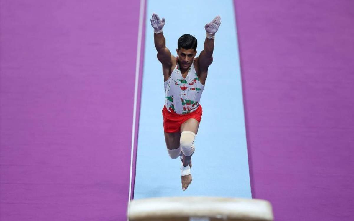 Iran’s Gymnastics player Mahdi Olfati