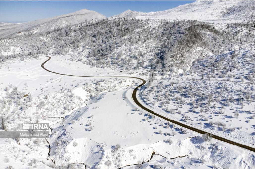 Snow landscapes from Iran’s Golestan