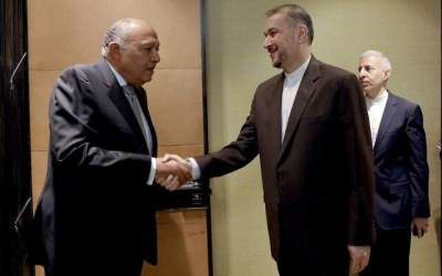 دیدار وزیر امور خارجه ایران و مصر