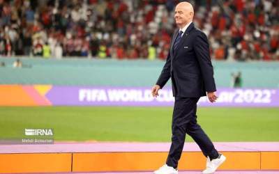 President of FIFA Gianni Infantino