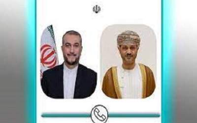 Iran and Oman foreign ministers