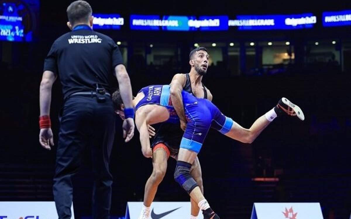 Iranian wrestlers