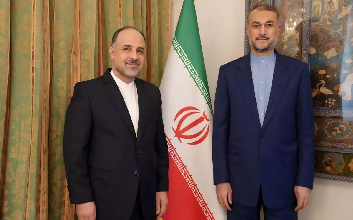 Iran FM and Iran’s new ambassador to Brazil