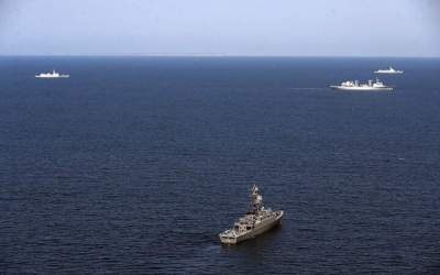 China, Iran, Russia joint naval drills in Gulf of Oman